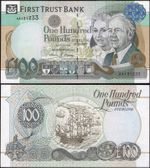 Northern Ireland First Trust Bank. £100 1-1-1998 (BYB; NI.442) AA131233  NEF.