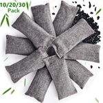 Natural Bamboo Charcoal Bag Odor Absorber Moisture Eliminator Air Purifier Fresh