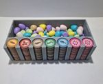 Wingspan Board Game Egg & Token Organizer Storage Box – Base Game + Expansions