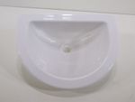 CHC recessed sink flattened, white gloss, 360x270mm camping