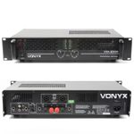 Vonyx VXA 2000 MKII 2-Channel Power Amplifier 2000W DJ Audio Equipment