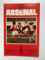 Arsenal v Juventus;  ECWC Sem Final,  9th April 1980