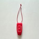 Red Dog Training Clicker with Wrist Strap and Dog Whistle