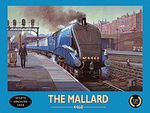 The Mallard large metal sign 400mm x 300mm  PRICED TO CLEAR
