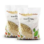 Organic Brown Rice Flakes 2.5kg | BWFO | Free UK Mainland P&P