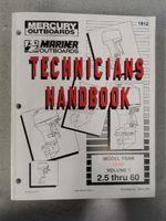 Mercury Mariner Technicians Handbook Manual 1997 2.5 thru 60 Volume 1