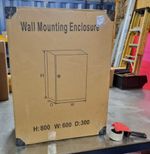 RS PRO Steel Wall Box, IP66, 800 mm x 600 mm x 300 mm