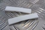 British Ceremonial White Issue Courlene Belt Keepers Stays Genuine