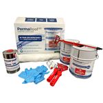 Liquid Rubber Roofing Kit For Flat Roofs Complete Membrane Coating & Glue
