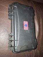 King Hard Case Hand Gun Cases for Handguns Pistol Shell 32x16cm Int 2 Red Foam