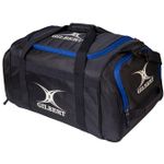 Gilbert Rugby Performance Navy Royal Holdall Size 62 x 30 x 35cm - Free P&P