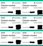 6 X Club Lloyds Odeon Cinema Tickets Expiry 16/07/26