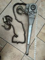 Yale 3/4 tonne chain hoist tree puller stump remover