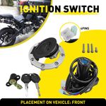 Complete Ignition Switch Lock Set For Yamaha XJ6 XJ6F XJ6N 2009-2013 2 Keys Kit