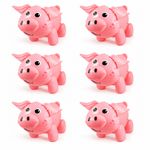 6 X GIANT INFLATABLE BLOW UP PINK PIG 55cm HOG FARM TOY HEN NIGHT STAG PARTY