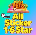 All stickers available here 1-2-3-4-5-6 ⭐ (Superfast send) Mono_poly_go sticker