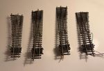 PECO Streamline OO Gauge Points Job Lot x4 - 2L 2R (2 Large 2 Small) + Motors