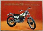 OSSA 250 Trial Mick Andrews Replica Motorcycle Sales Spec Leaflet 1973-74
