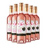 Three Mills 8% Premium Reserve British Made Fruity Rosé Wine | 6 x 75cl Bottle