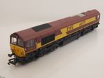 DCC FITTED Hornby R3487 EWS Class 66 'James Nightall GC' 66079 Excellent - OO