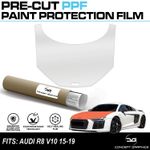 Full Bonnet Stone Chip Guard TPU PPF Paint Protection Film for Audi R8 V10