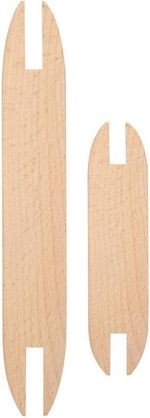 HEEPDD Weaving Shuttle, 2Pcs Beech Wood Weaving Shuttle for DIY Loom Weaving To
