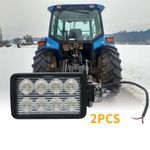 2PCS led Work Lights Side Mount Mounting for New Holland John Deere Tractor