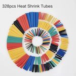 328Pcs Heat Shrink Tubing Tube Sleeve Kit Electrical Assorted Cable Wire Wrap