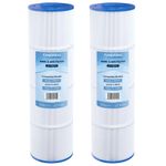 2 Hot Tub Spa Water Filter Cartridge Compatible With Pleatco PRB75 Unicel C-4975