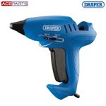 DRAPER 83661 HOT MELT HEAT GLUE GUN 400W VARIABLE SPEED HOBBY CRAFT & 6 STICKS