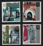 Malta Historical Architecture Congress Valletta 4v 1967 MNH SG#389-392