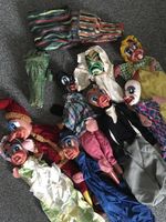 Extremely Rare vintage Punch  And Judy Figures . Highly collectable 