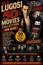 Bela Lugosi 50 Movie Collection on USB PUBLIC DOMAIN