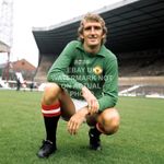 1972 ALEX STEPNEY PHOTO MANCHESTER UNITED ACTION PHOTO PRINT MAN UTD SQUAD