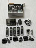 Panasonic KX-TG7875 Link2Cell Cordless Phone System with 5 Handsets US Type Plug