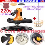 Concrete Cement Mortar Polishing Electric Trowel Wall Smoothing Machine+4 Pad UK