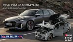 1/32 Audi RS6 Toy Car Model with Sound Light Doors Open Kids/Adults Gift UK