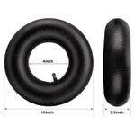 2x 4.10/3.50-4 inch Inner Tube Bent Valve ·Innertubes Wheelbarrow Wheel Tyre UK