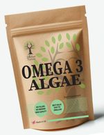 Omega 3 Vegan 500mg Capsules Algae Supplement Clean Plant Based Natural EPA DHA