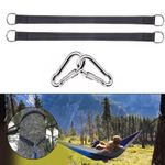 Tree Swing Hanging Straps Strong Hammock Strap Camping Patio Rope Hangers Hooks
