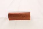 Teak Menu Holder (2mm Slot) with PVC Gripper