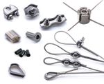 Wire rope clamp thimble simplex duplex 2mm 3mm 4mm 5mm 316 A4 stainless steel 