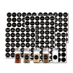 Spice Herb Sticker Storage Pantry Jar 3.5cm Label Round Stickers 36 pcs 1 to 10