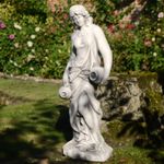 Roman Goddess with Urns 79cm Stone Resin Garden Statue