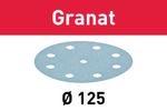 Festool Granat 125mm Sanding Sheets Various Grits Available (60-220G)