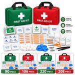 FIRST AID KIT MEDICAL BAG EMERGENCY SURVIVAL KIT TRAVEL HOME CAR CAMPING HOLIDAY
