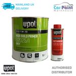 U-POL GREY 1.25L 2k HS High Build Primer Filler Kit S2025 1L S2030 2pack UPOL
