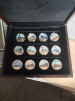 The Celebration of Steam Locomotives Coin Collection 12 Coin Set