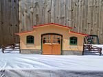 Schleich Retired 2014 Horse Stable Set