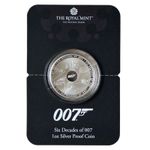 2024 Six Decades of James Bond 007 Completer - 1 Oz Silver Proof Blister Pack